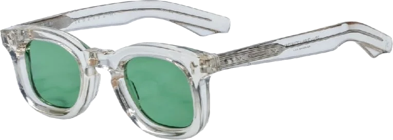 Lunettes de Soleil Jacques Marie Mage Devaux - Acétate Transparent - Unisexe vue 6