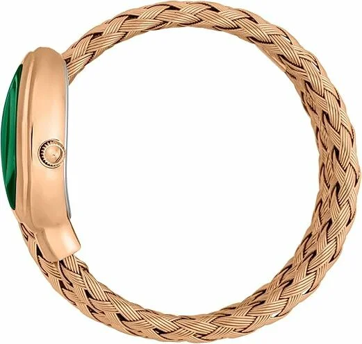 Montre-Bijou Just Cavalli JC1L264M0045 pour Femme - Cadran Vert et Acier Or Rose vue 2