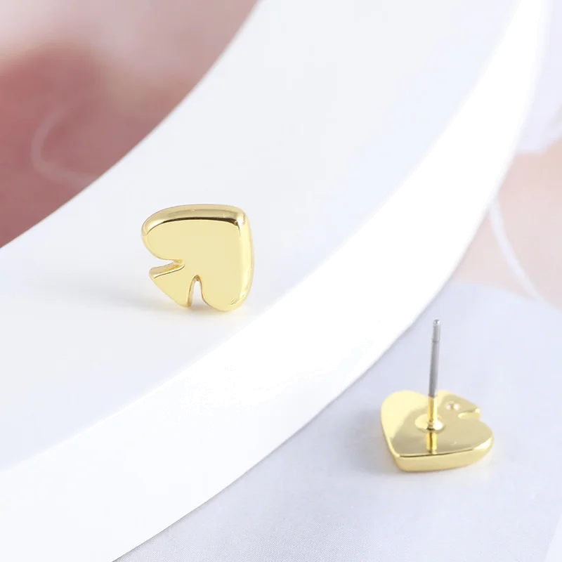 Boucles d'oreilles pour femme Kate Spade ace en acier doré or jaune - Réf. 106675 vue 3