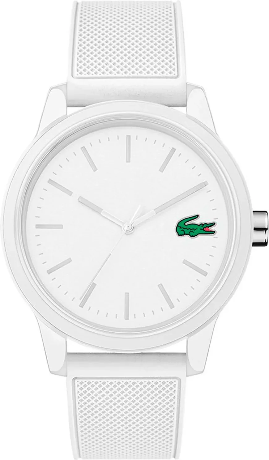 Montre Lacoste Homme 2010984 - Cadran et bracelet blanc en silicone