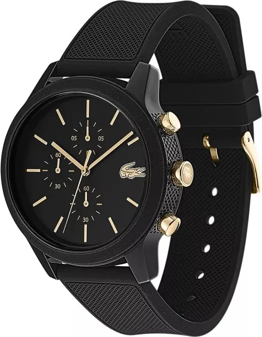 Montre Homme Lacoste 2011012 Chronographe Noir Cadran 42mm vue 2