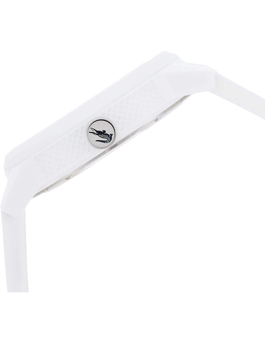Montre Lacoste Homme 2011039 - Cadran et Bracelet Silicone Blanc - 42mm vue 3
