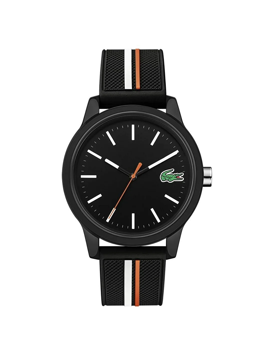 Montre Homme Lacoste 2011071 - Boîtier et Bracelet Noir Silicone