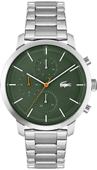 Montre Homme Lacoste Replay 2011178 - Cadran Vert et Acier Argenté