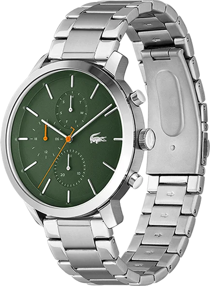 Montre Homme Lacoste Replay 2011178 - Cadran Vert et Acier Argenté vue 2