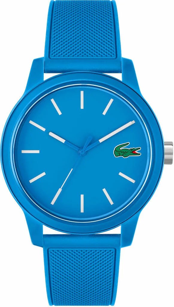 Montre Lacoste Homme 2011193 Cadran et Bracelet Silicone Bleu 42mm
