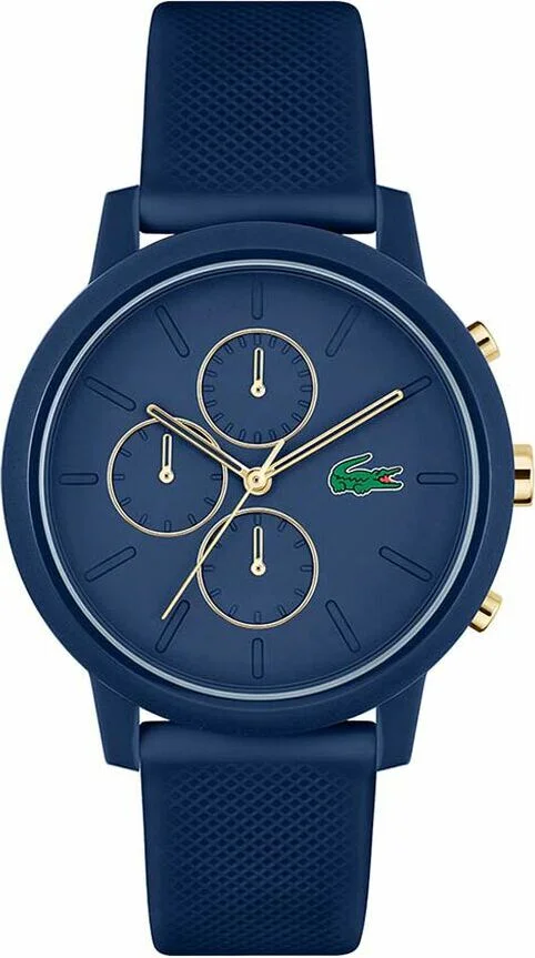 Montre Homme Lacoste 2011248 Chronographe Quartz Bleu - Bracelet Silicone