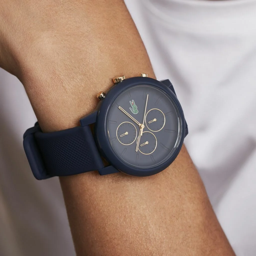 Montre Homme Lacoste 2011248 Chronographe Quartz Bleu - Bracelet Silicone vue 5