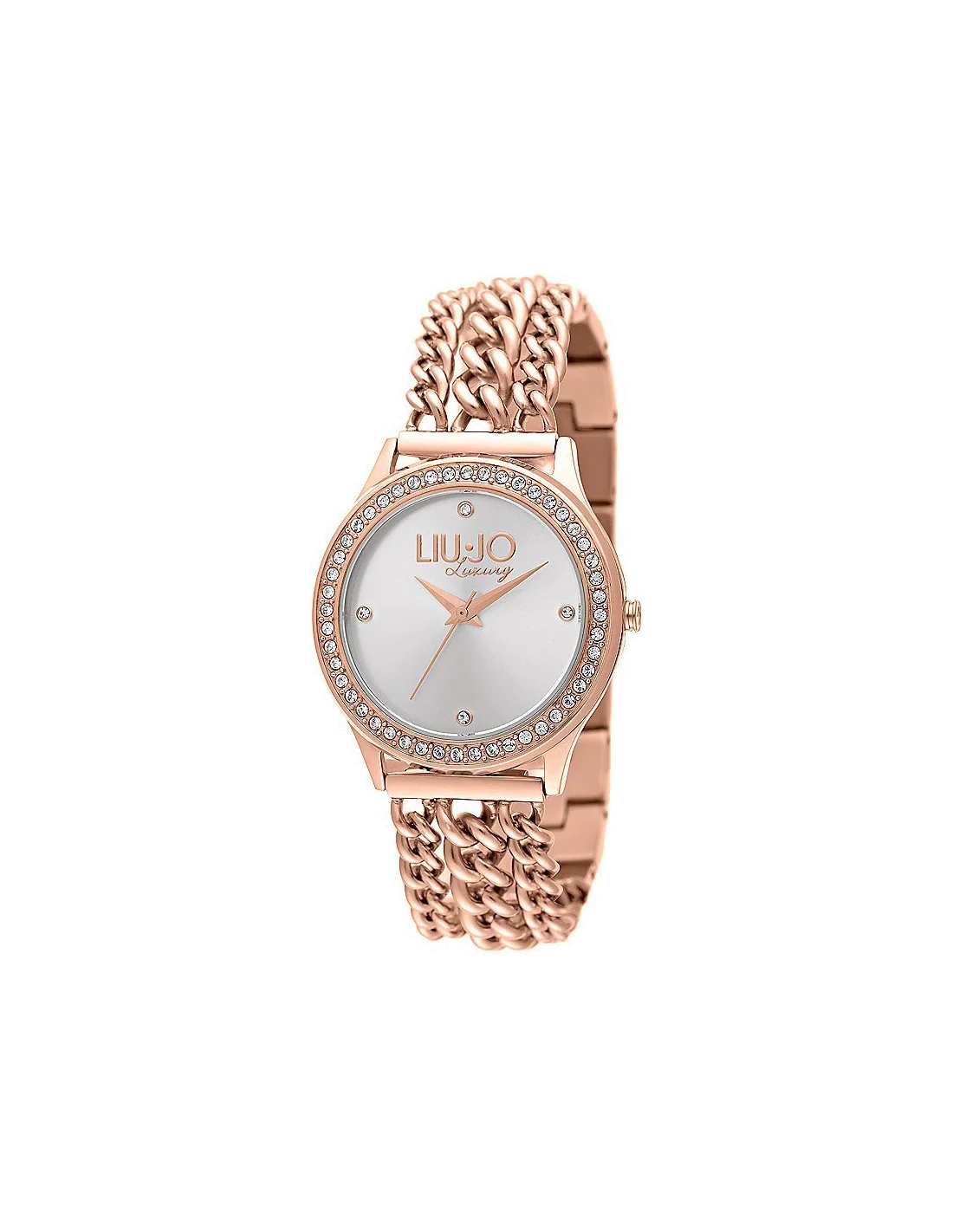 Montre Femme Liu Jo Luxury Atena TLJ935 Or Rose