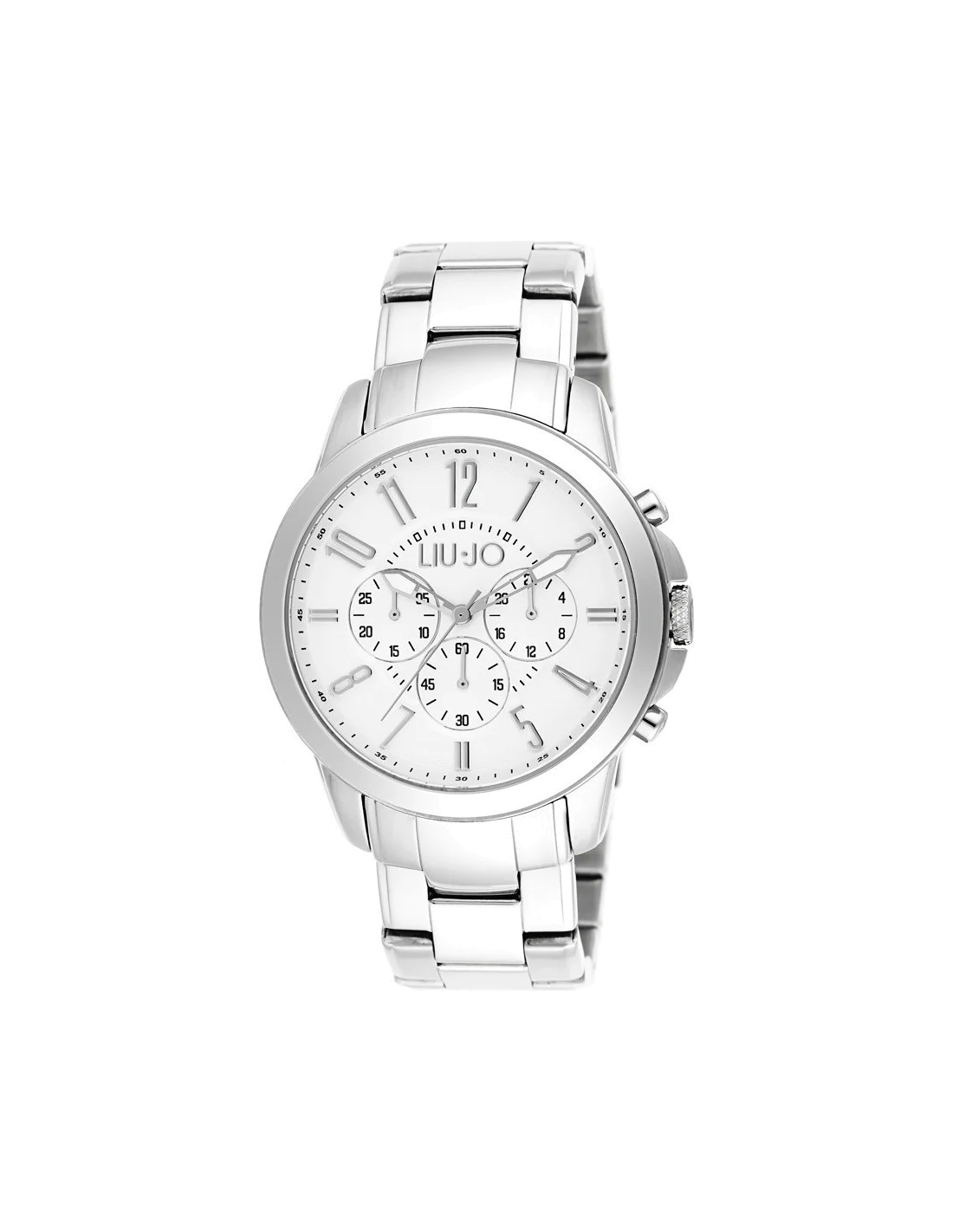 Montre Homme Liu Jo Luxury Jet TLJ827 en acier argenté