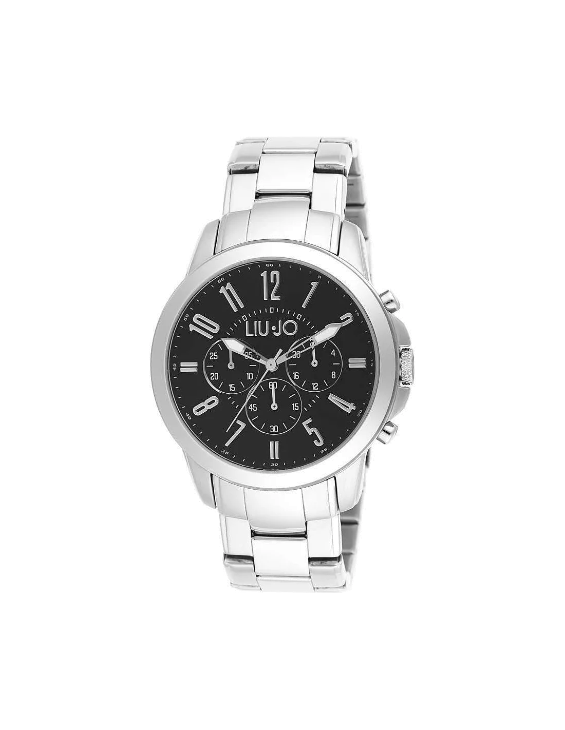 Montre Homme Liu Jo Luxury Jet TLJ828 en acier argenté