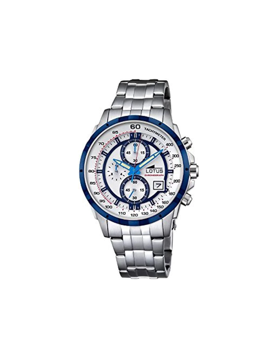 Montre Homme Lotus Chrono L10130/2 en Acier Argenté