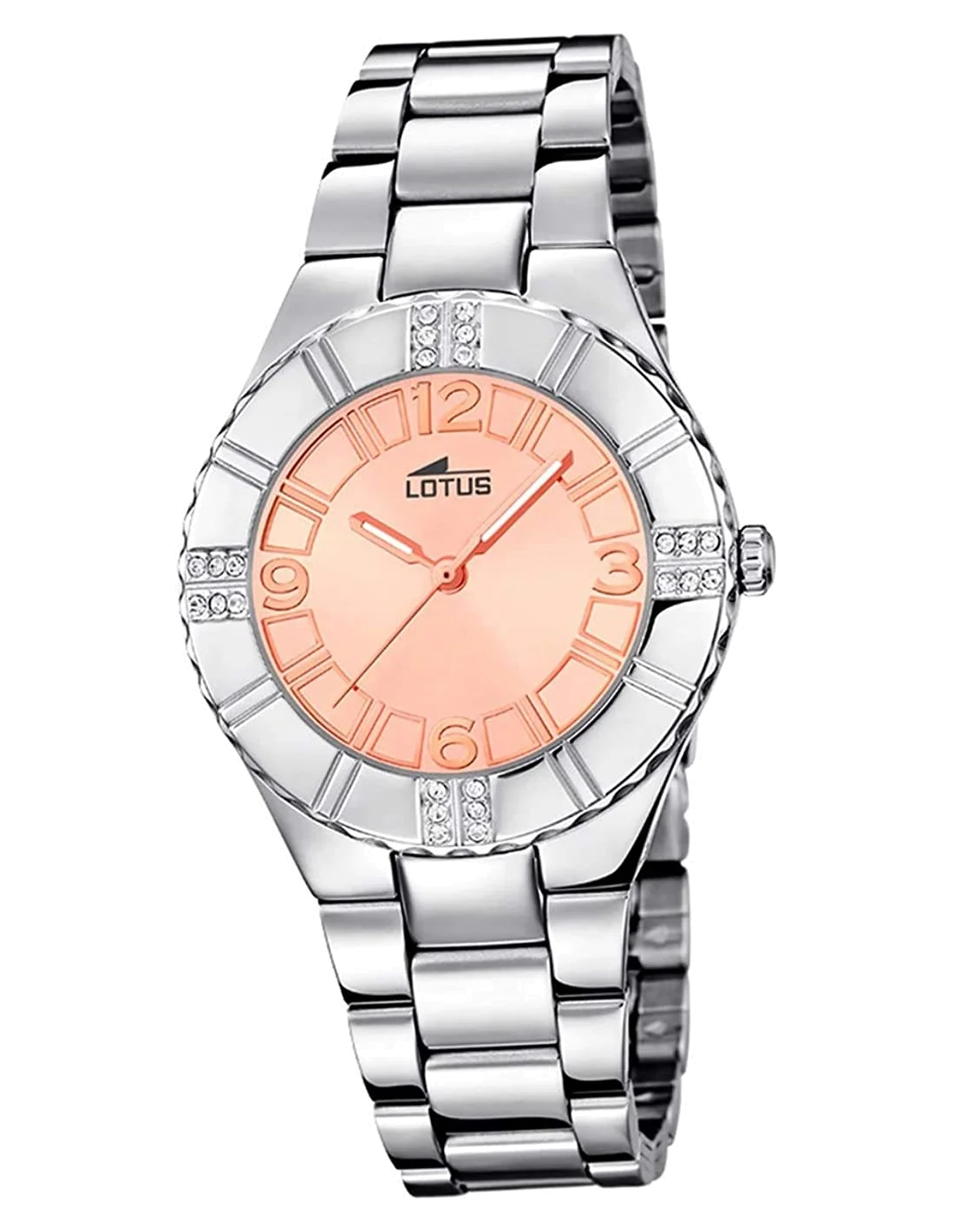 Montre Femme Lotus Trendy L15905/2 Cadran Rose Acier