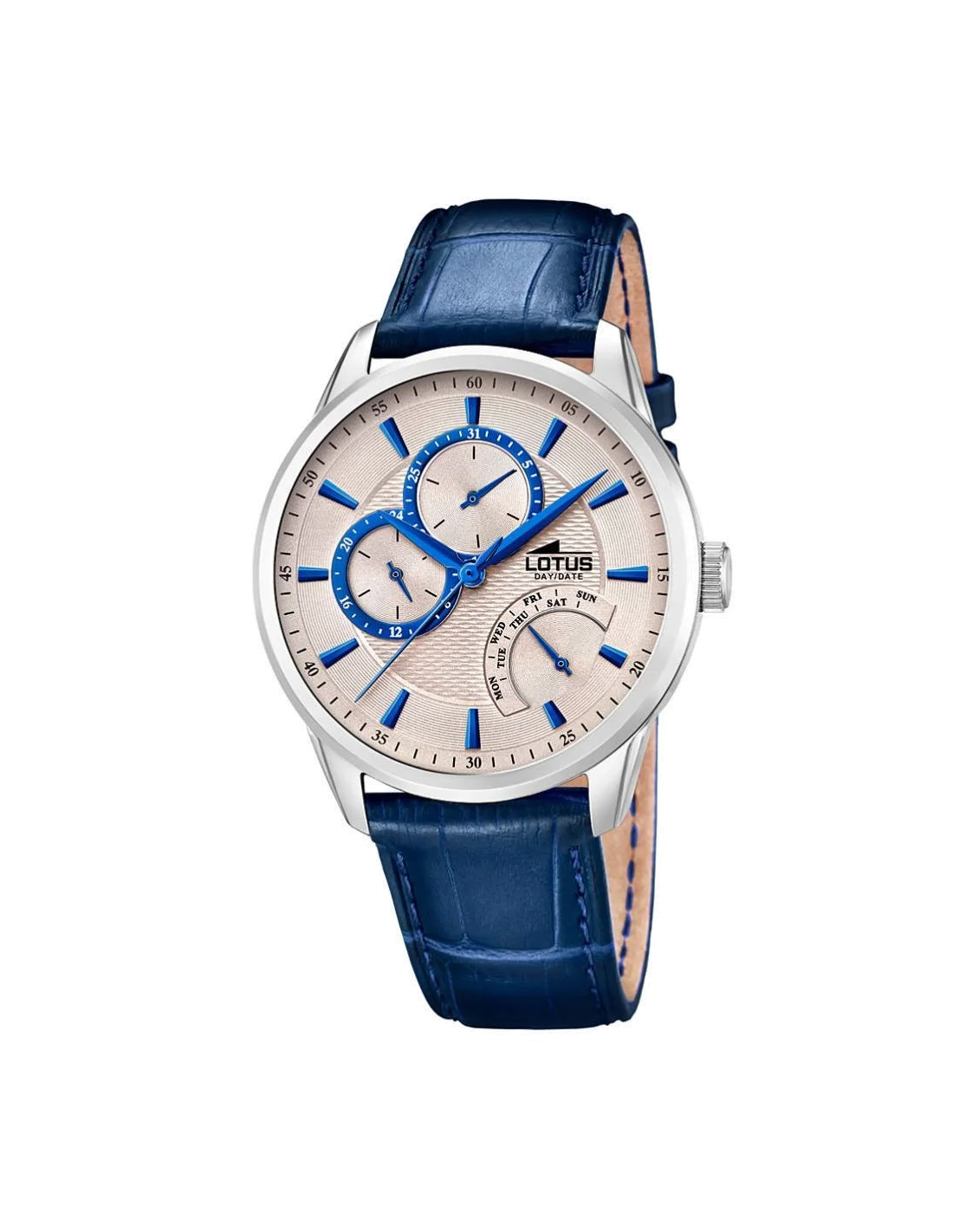 Montre Homme Lotus L15974/6 - Cadran Bleu, Bracelet Acier Inoxydable