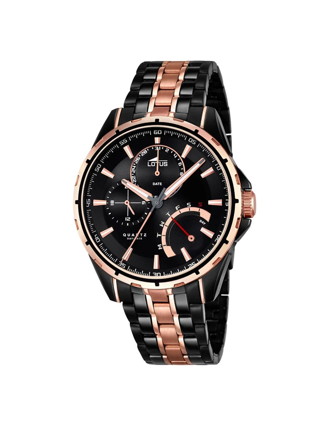 Montre Homme Lotus Smart Casual L18207/1 Bicolore Noir et Or
