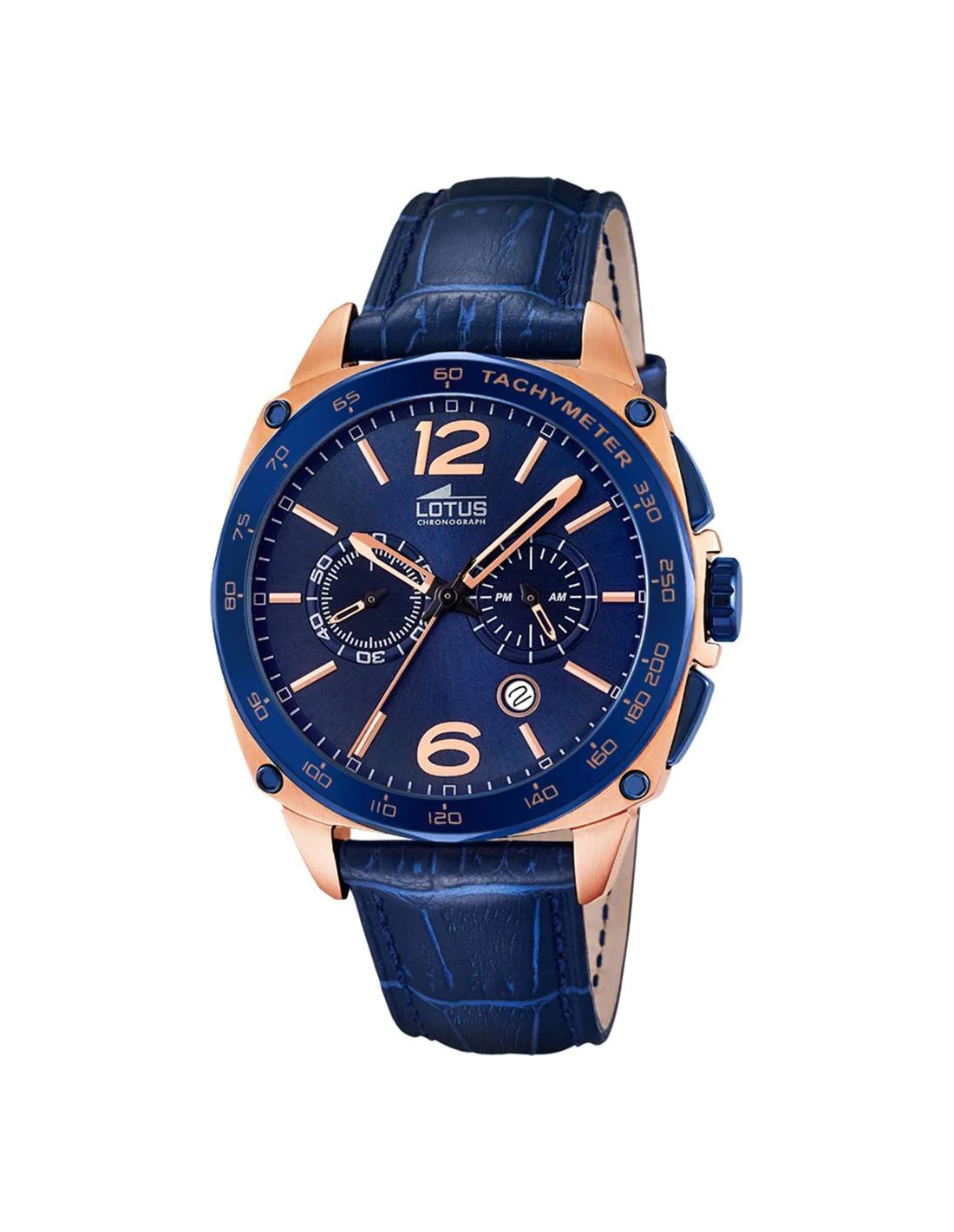 Montre Homme Lotus Smart Casual L18217/1 Cadran Bleu Cuir