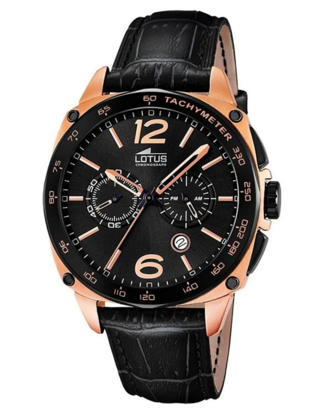 Montre Homme Lotus Smart Casual L18217/3 en Noir et Or Rose