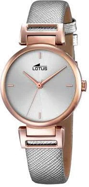 Montre Femme Lotus L18229/1 en Argent et Or Rose