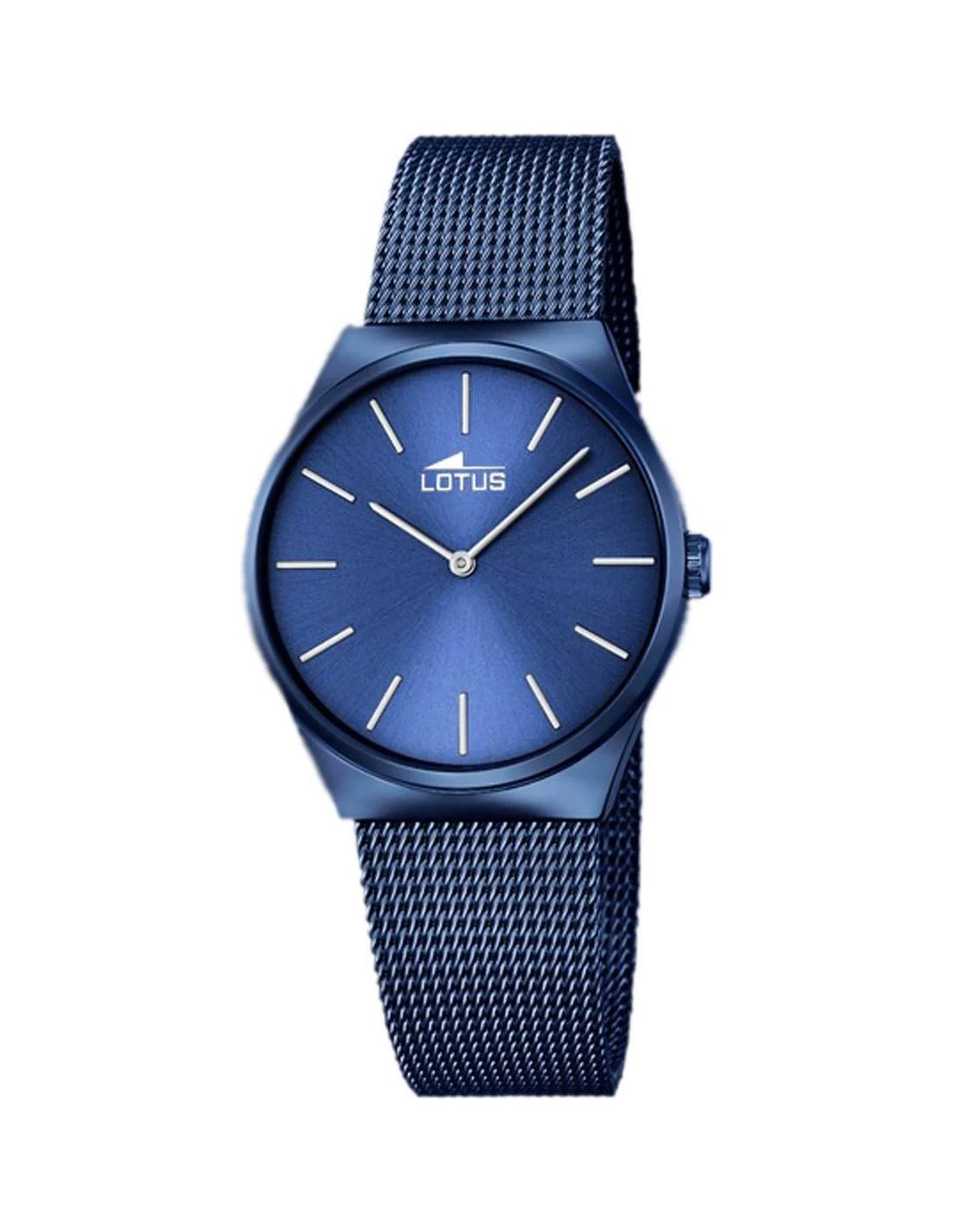 Montre Femme Lotus Trendy L18290/2 Cadran et Bracelet Bleu Acier