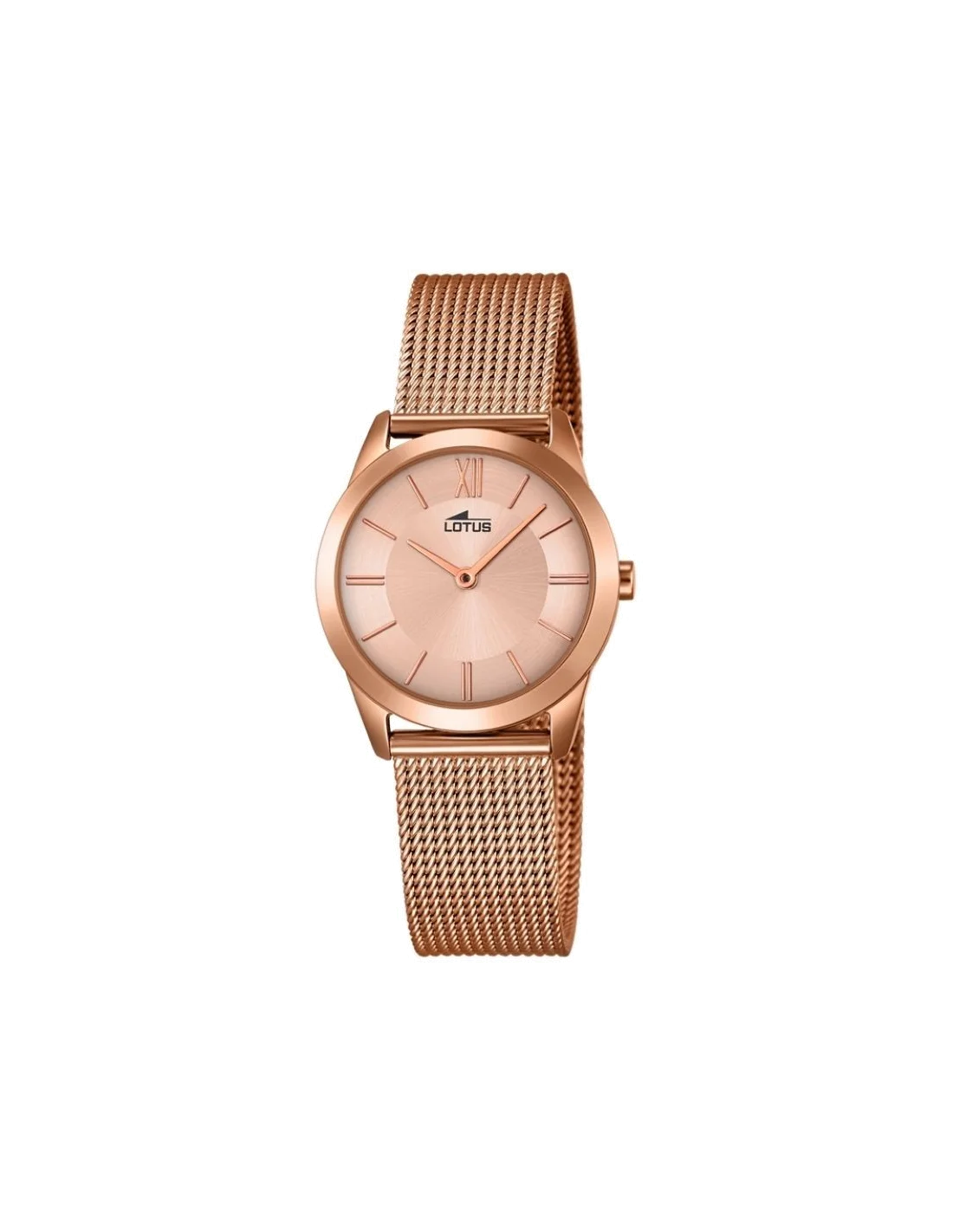 Montre Femme Lotus Trendy L18293/2 en Acier Or Rose