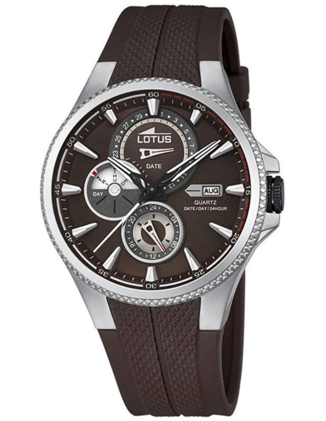 Montre Homme Lotus L18318/3 Cadran et Bracelet Marron Cuir