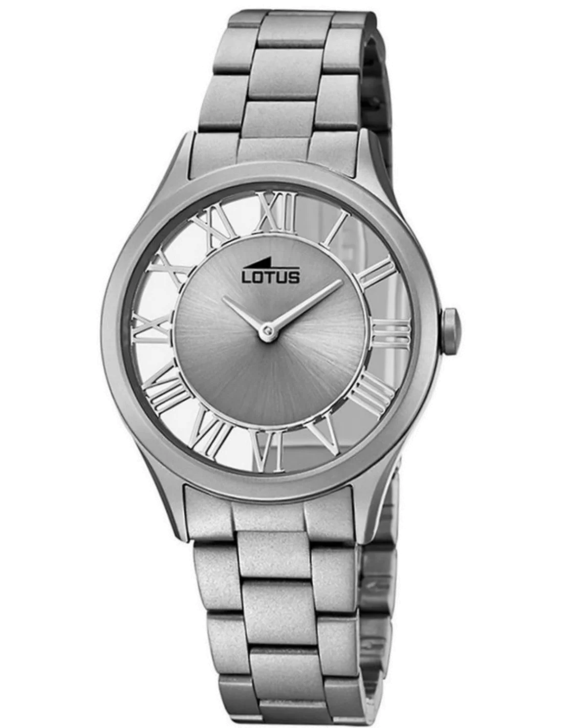 Montre Lotus Trendy L18398/1 pour Femme, Cadran et Bracelet Gris Acier