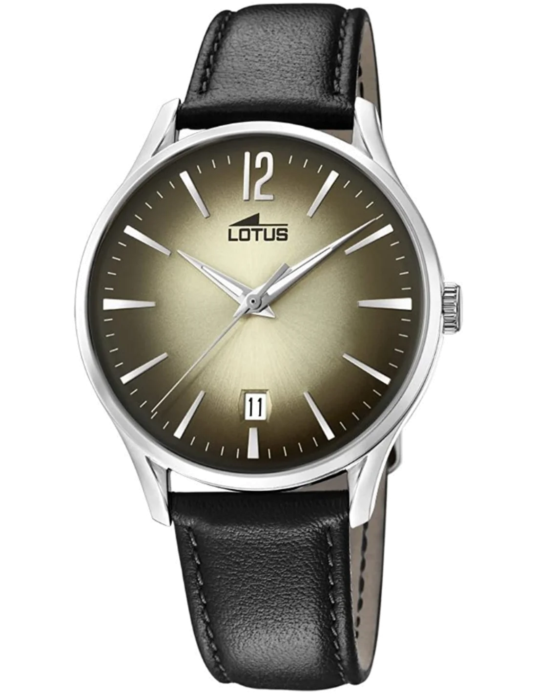 Montre Homme Lotus Revival L18402/2 Cadran Marron Bracelet Cuir Noir