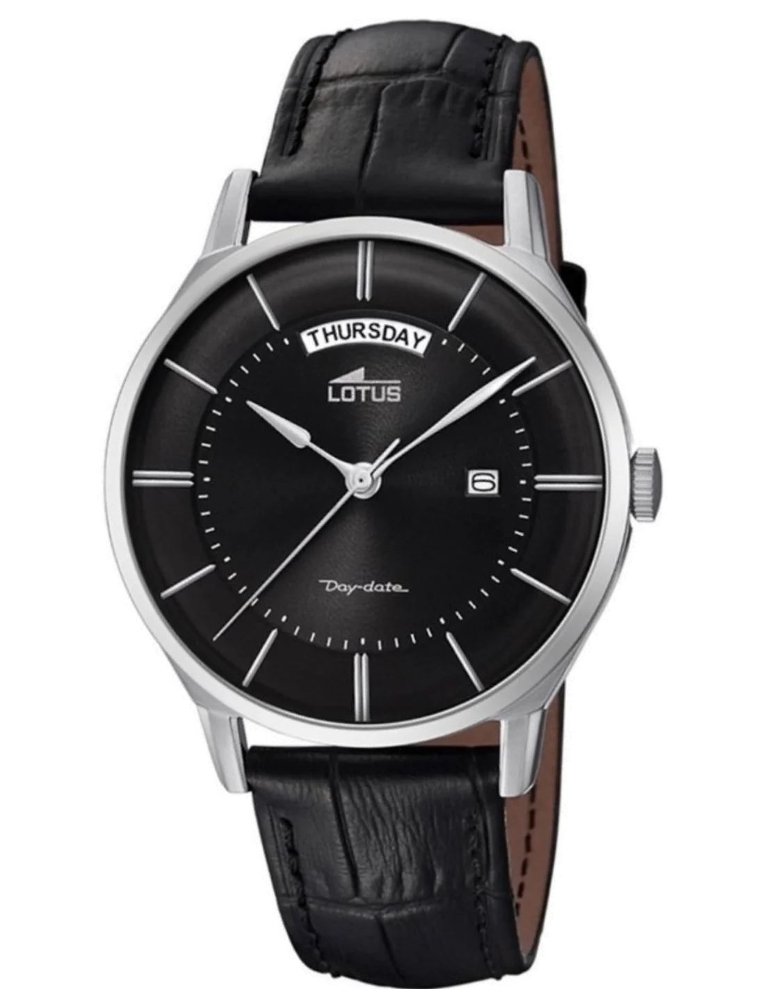 Montre Homme Lotus L18420/3 Cadran Noir Bracelet Cuir