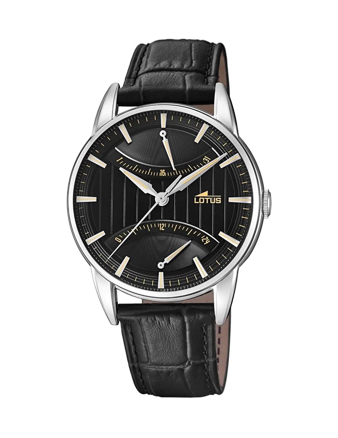 Montre Homme Lotus L18429/4 Noir Cadran 40mm Bracelet Cuir