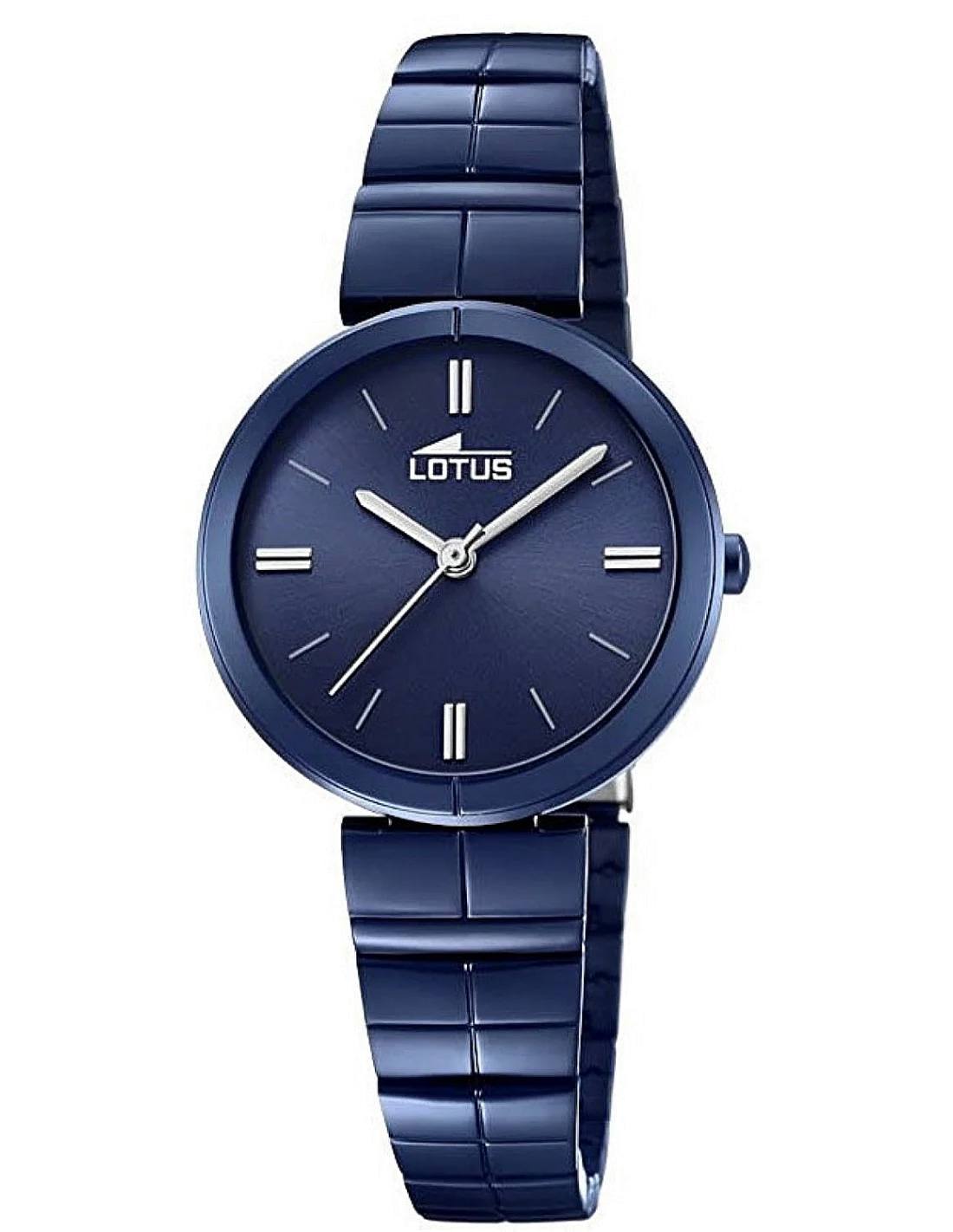 Montre Femme Lotus Trendy L18432/1 Cadran et Bracelet Bleu Nuit
