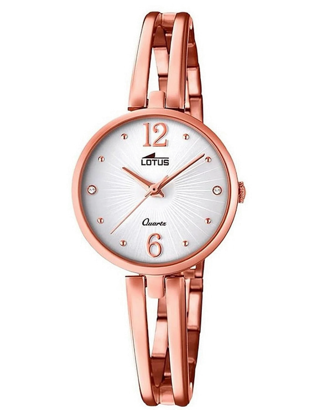 Montre Femme Lotus L18444/1 en Acier Or Rose