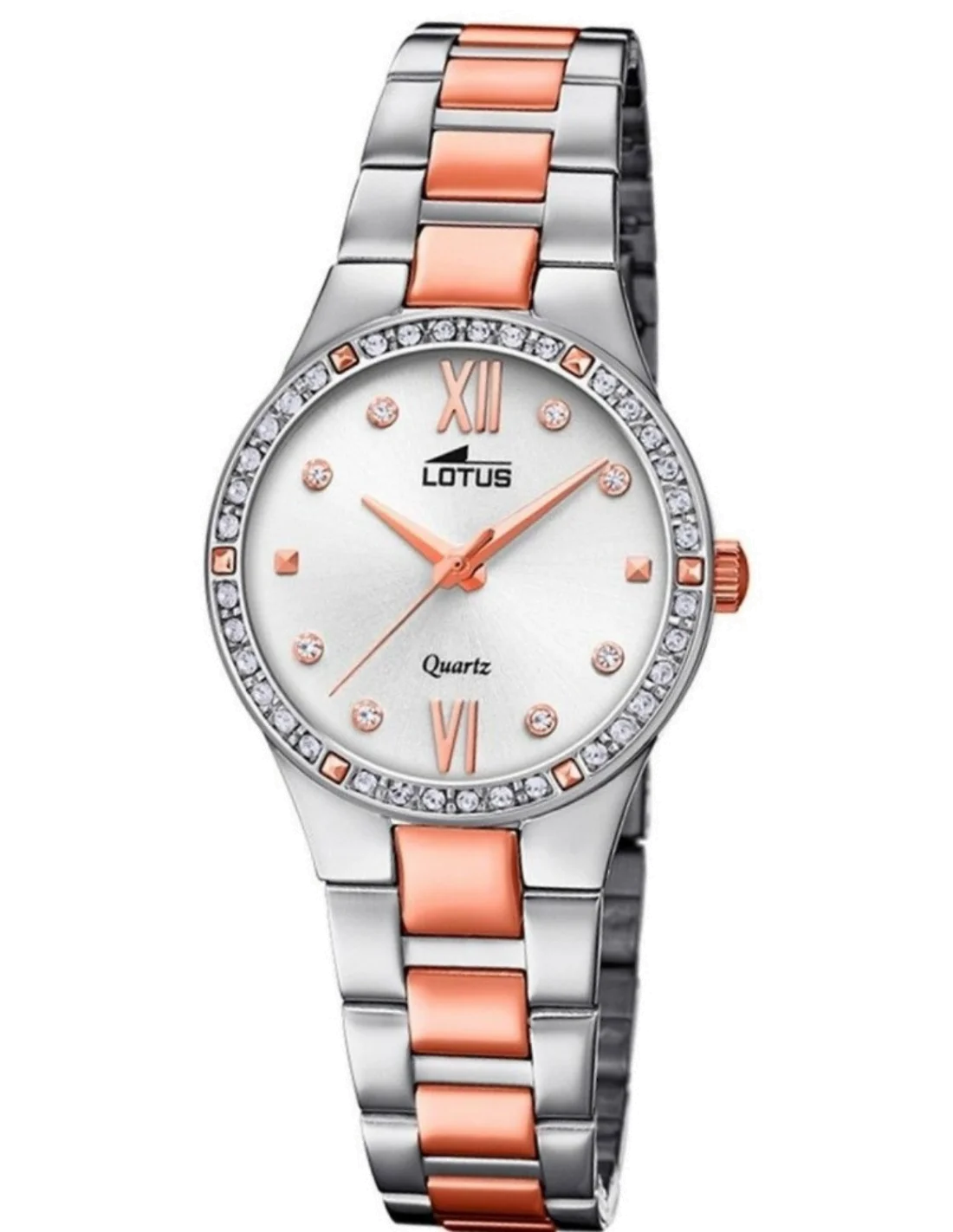 Montre Femme Lotus L18461/2 en Acier Or Rose