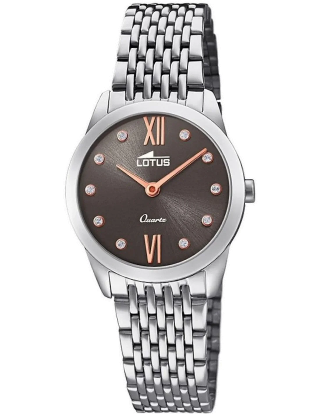 Montre Femme Lotus Minimalist L18476/2 Cadran Gris Acier