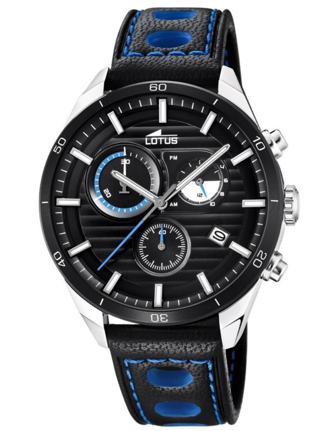 Montre Homme Lotus L18531/2 Cadran Noir Acier Inoxydable