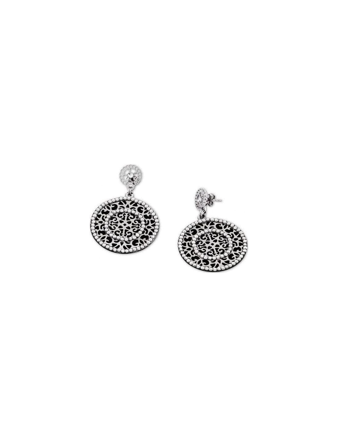 Boucles d'oreilles Lotus Privilege LS1592-4/2 motifs baroques
