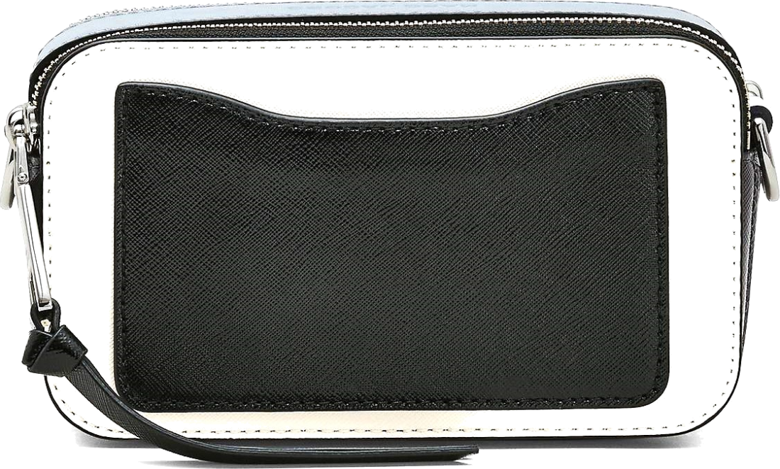 Sac à main bandoulière Marc Jacobs The Snapshot - Blanc - Gris vue 3