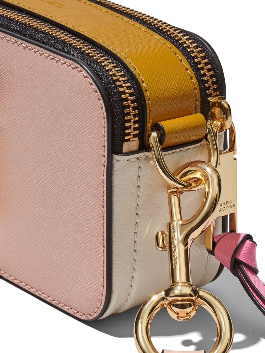 Sac à main bandoulière Marc Jacobs The Snapshot - Rose vue 4