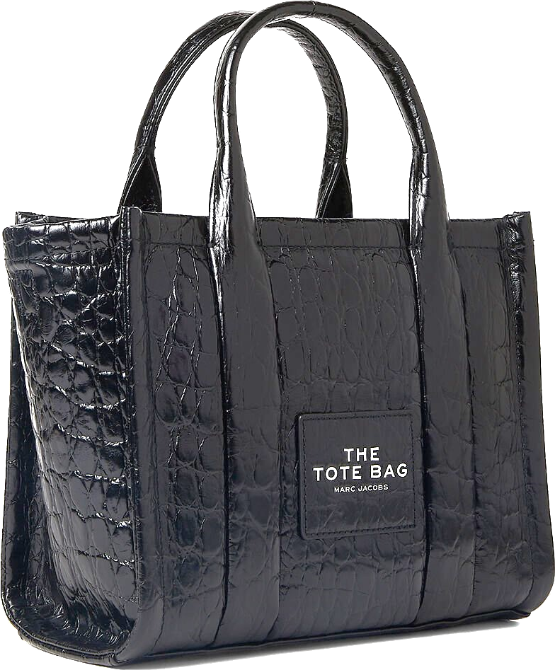 Sac à cabas Marc Jacobs The Croc à design embossé - Noir vue 2