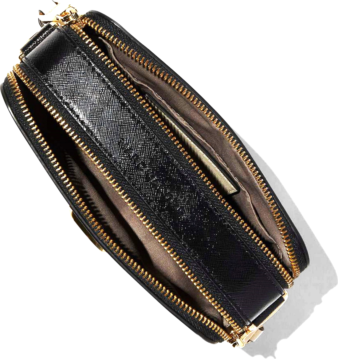 Sac à main bandoulière Marc Jacobs The Snapshot - Beige vue 3