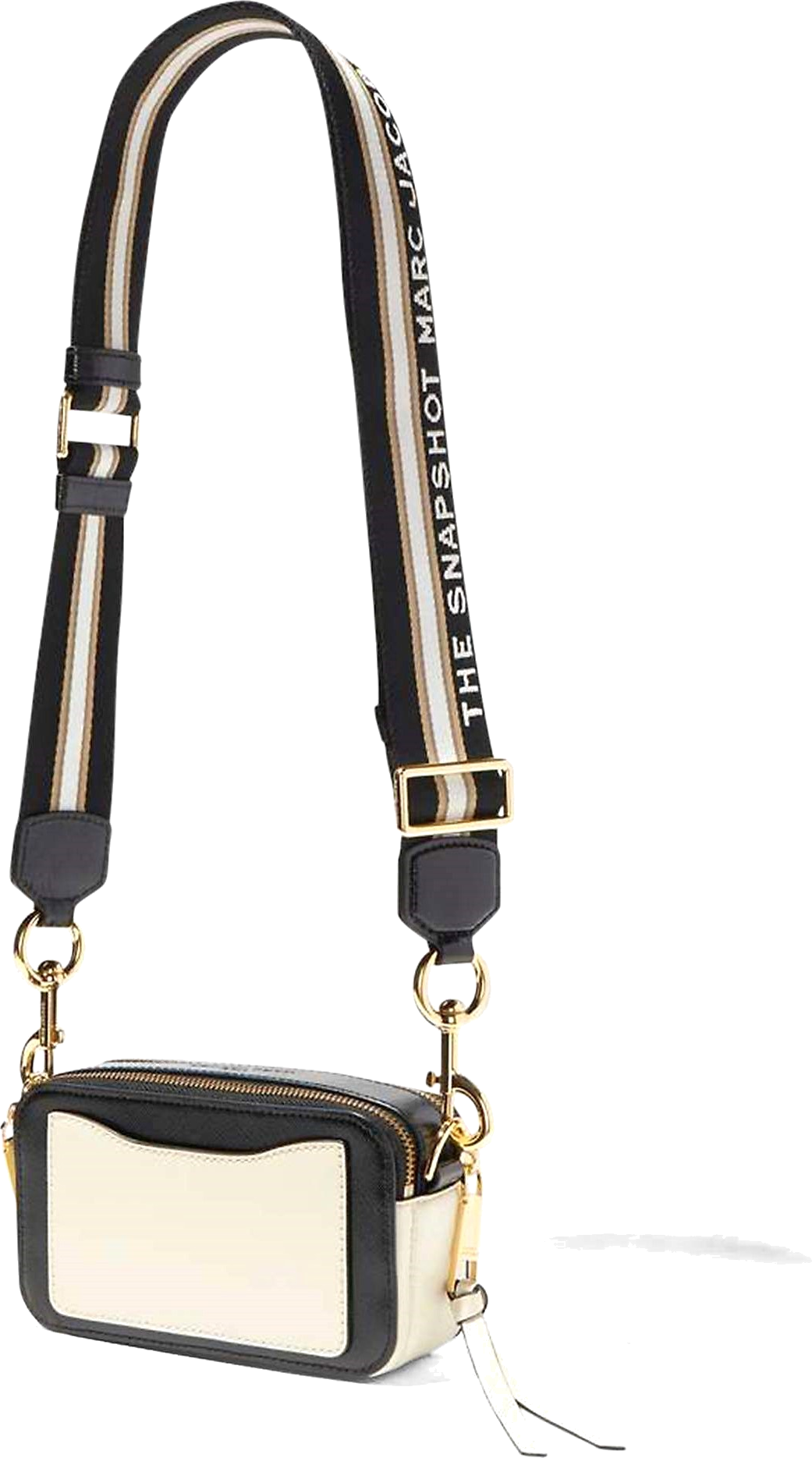 Sac à main bandoulière Marc Jacobs The Snapshot - Beige vue 4