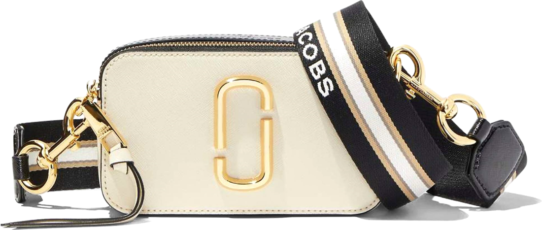 Sac à main bandoulière Marc Jacobs The Snapshot - Beige vue 5