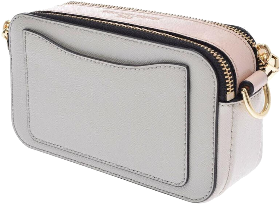 Sac à main bandoulière Marc Jacobs The Snapshot - Gris vue 2