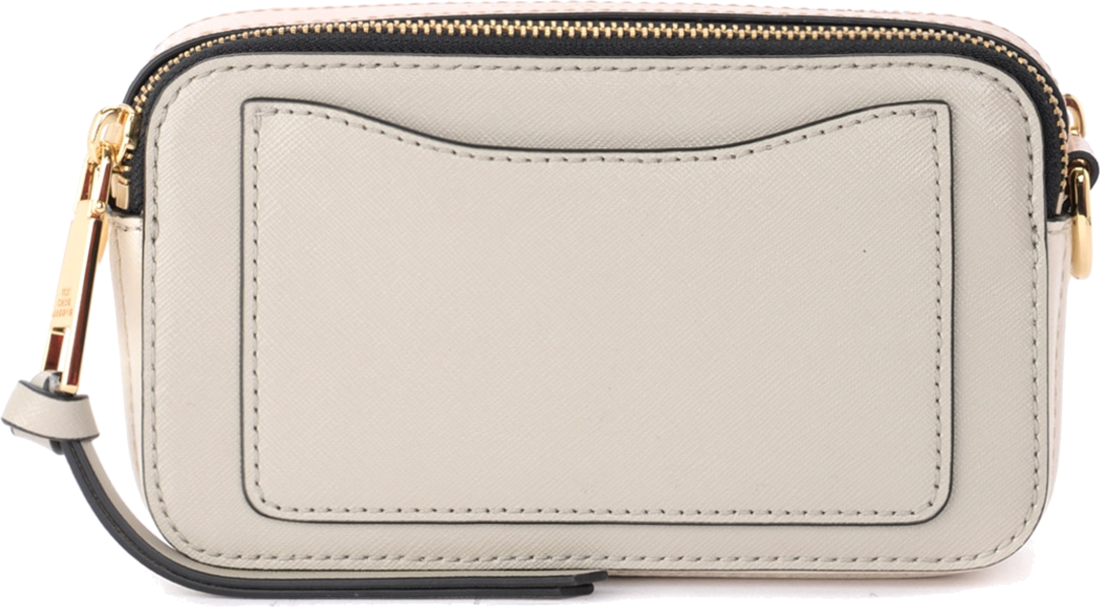 Sac à main bandoulière Marc Jacobs The Snapshot - Beige - Gris vue 5
