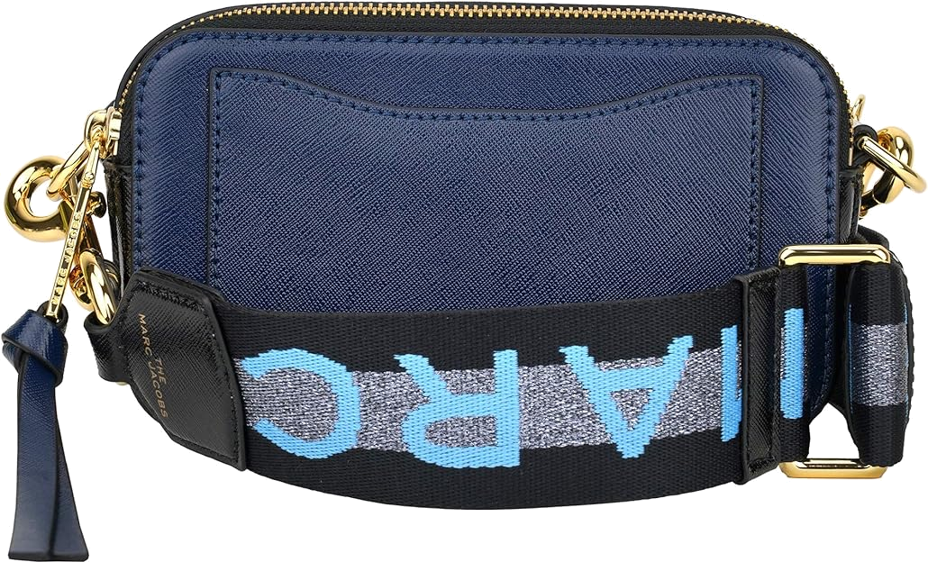 Sac à main bandoulière Marc Jacobs The Snapshot - Bleu vue 4
