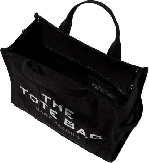 Sac à main Marc Jacobs The Medium Tote Bag en toile - Noir vue 4