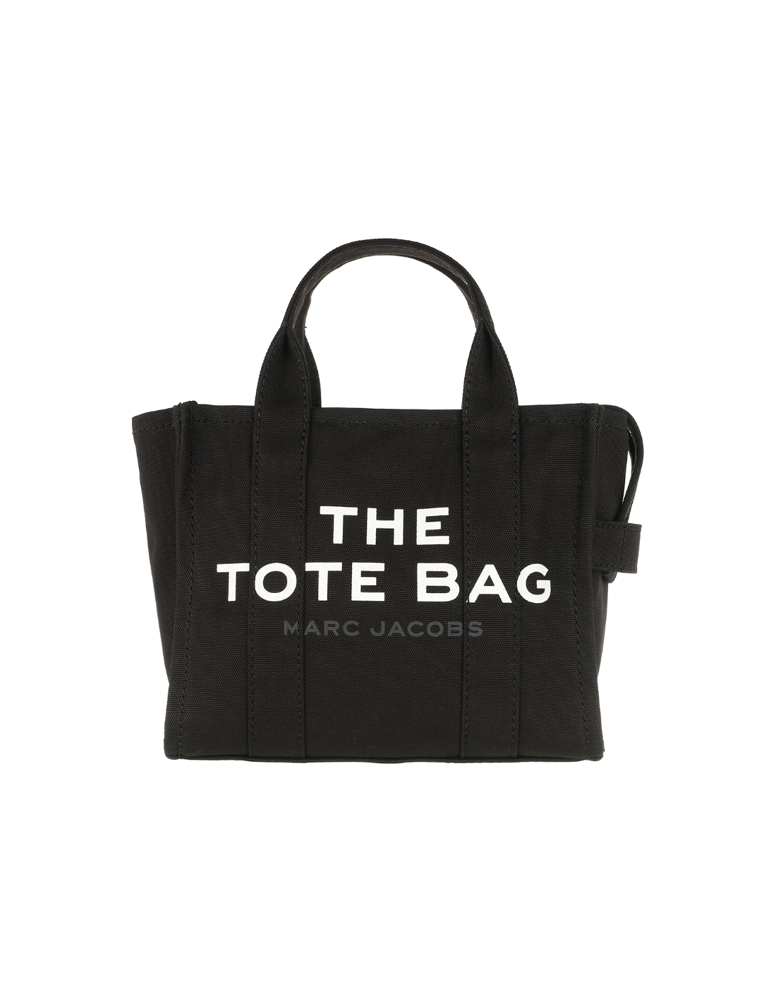 Sac à main Marc Jacobs The Mini Tote Bag en toile - Noir vue 2