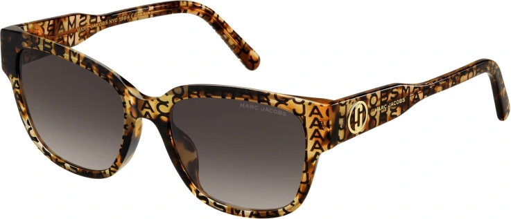 Lunettes de soleil Marc Jacobs MARC 734/F/S en acétate - Havana vue 3