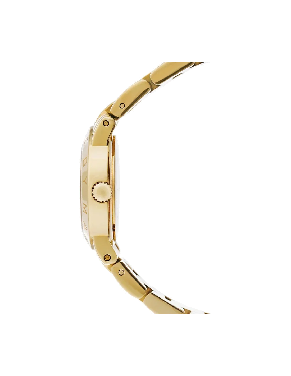 Montre Femme Marc Jacobs MBM3057 - Boîtier Acier Doré Jaune 26mm, Cadran Blanc vue 2