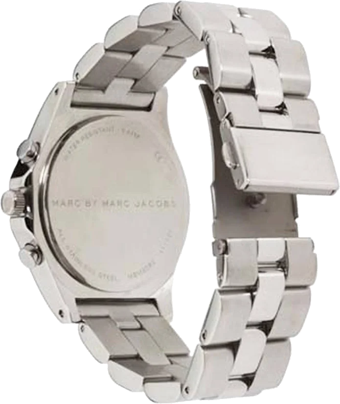 Montre Femme Marc Jacobs MBM3080 Chronographe Acier Argenté vue 2