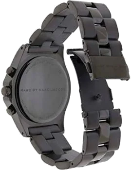 Montre Femme Marc Jacobs MBM3083 Chronographe Acier Noir vue 2